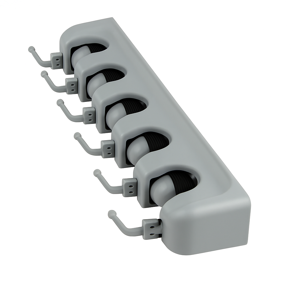 Mop Holder Wall Mount for Mops and Brooms