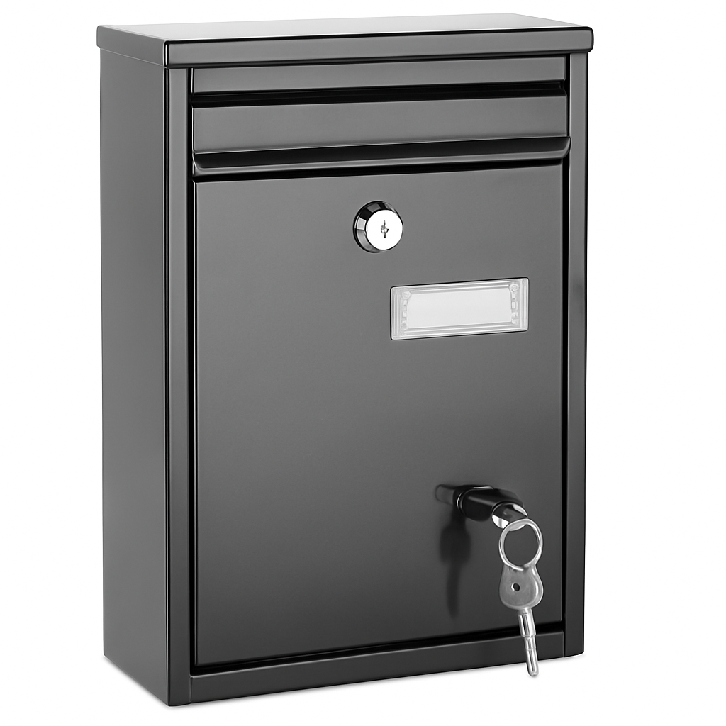 Lockable Wall Mount Mailbox for Outside Home/Office Use