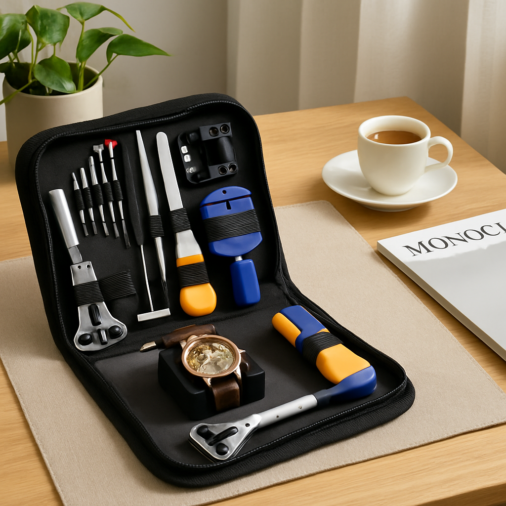 Watch Repair Tool Kit Case Opener & Link Remover
