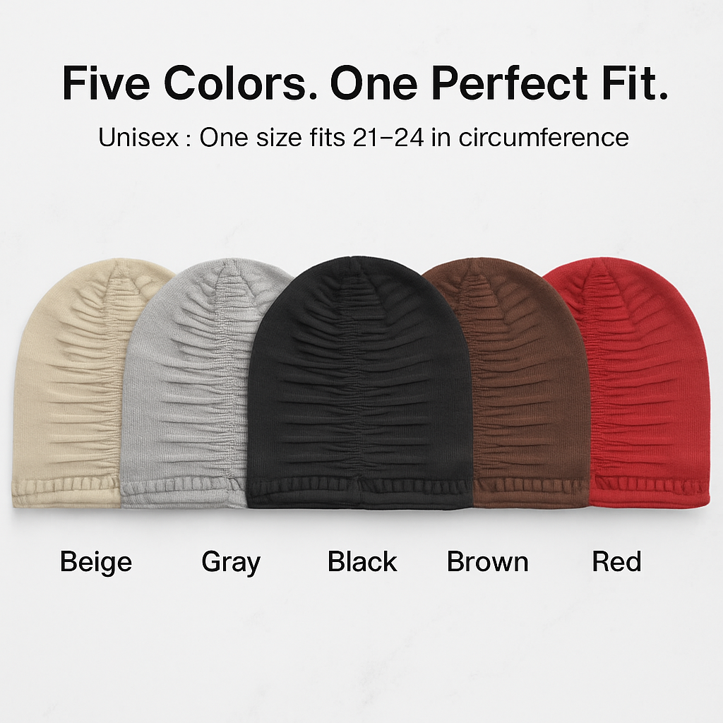 Knit Beanie Hat for Winter: Soft, Slouchy Comfort
