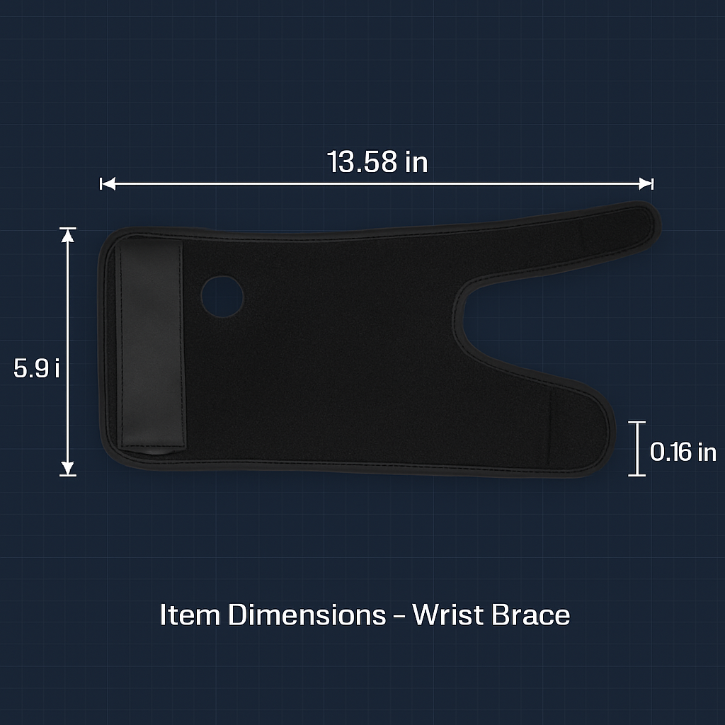 Carpal Tunnel Wrist Brace with Thumb Hole & Splint