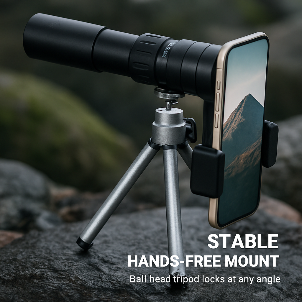 Zoom Monocular Telescope for Phone Photography