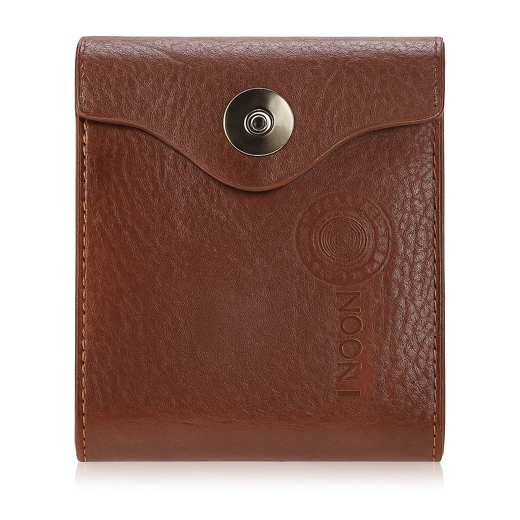 Men's Wallet: Slim PU Leather Bifold with RFID Blocking