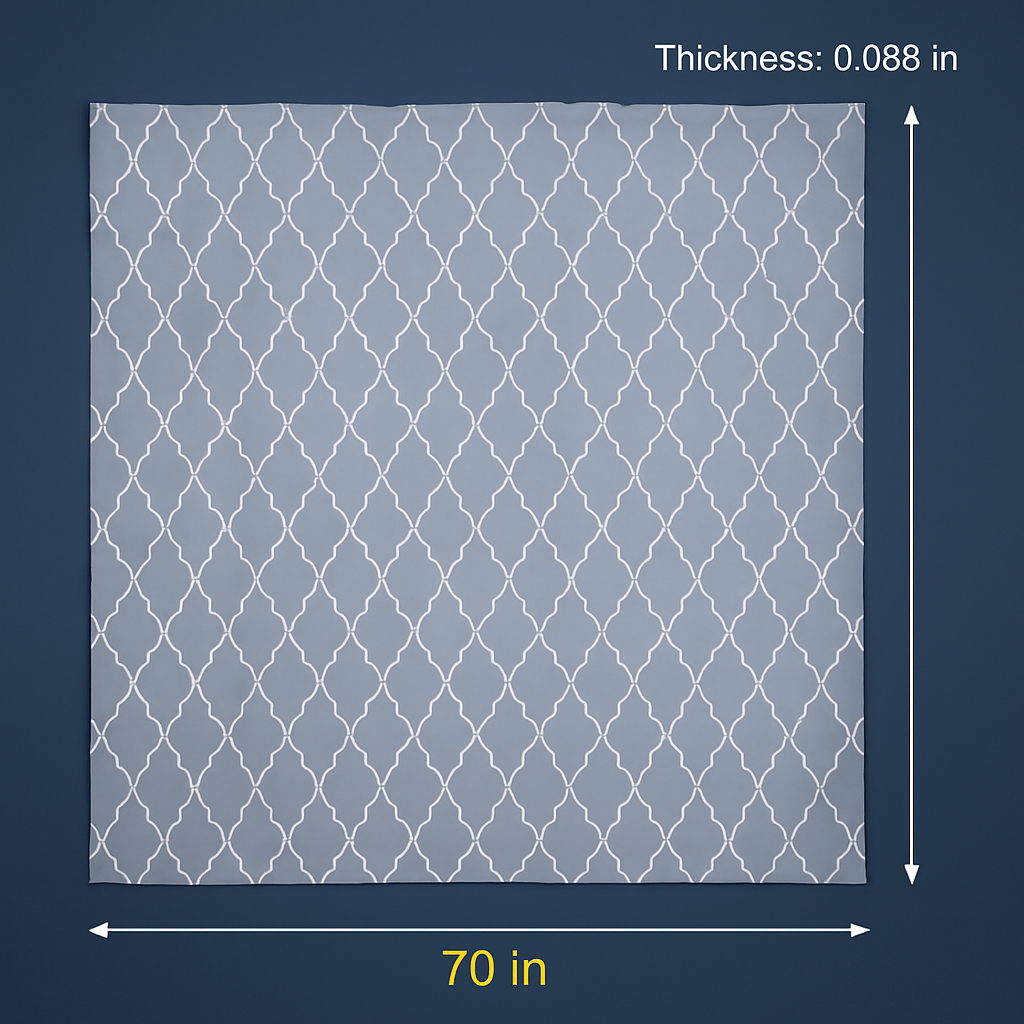 Shower Curtain - Waterproof Polyester Bath Curtain