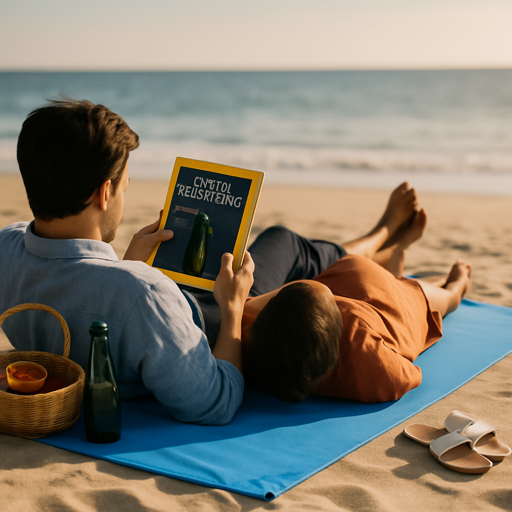 Beach Blanket Waterproof Foldable Picnic Mat for Outdoors