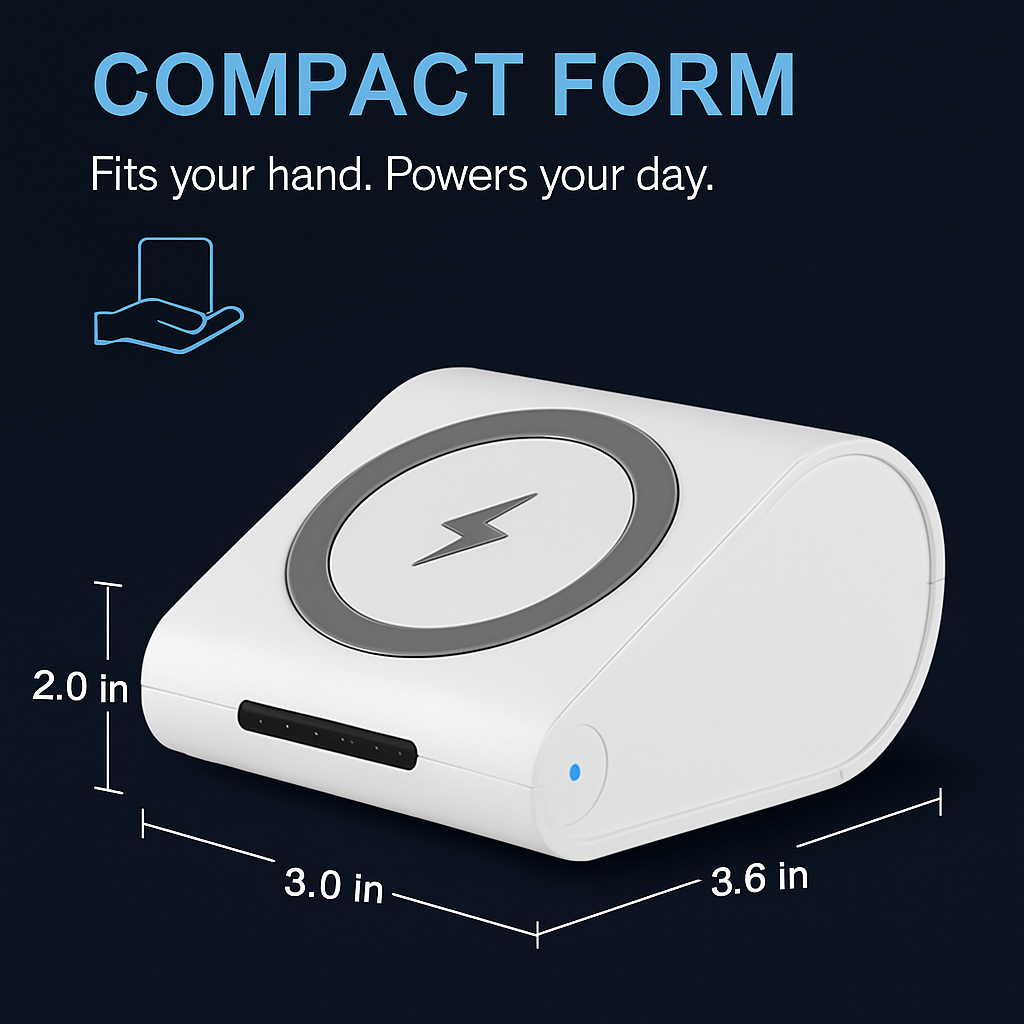 Wireless Charger Power Bank for Mobile Devices