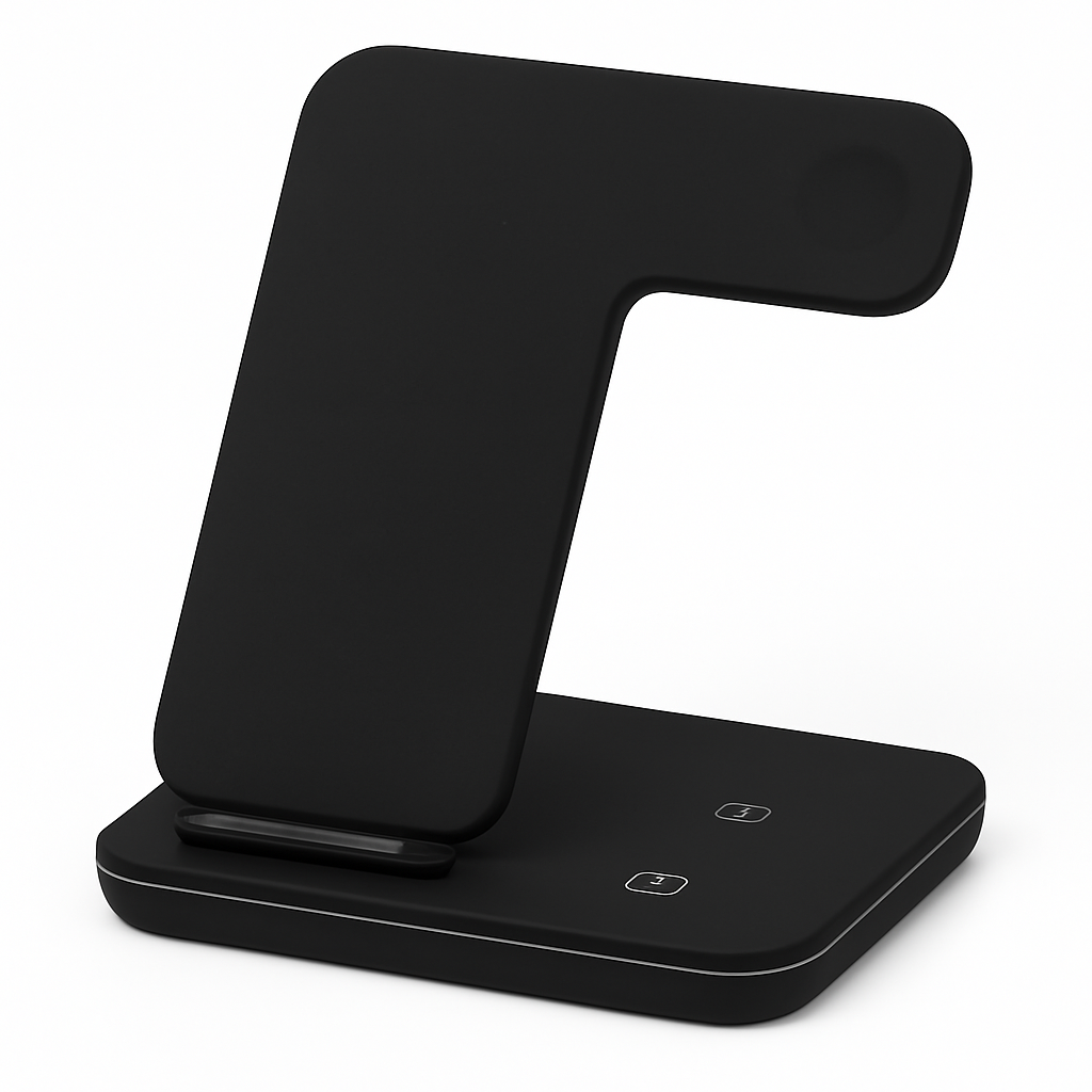 3-in-1 Wireless Charger Stand with 15W Fast Charging