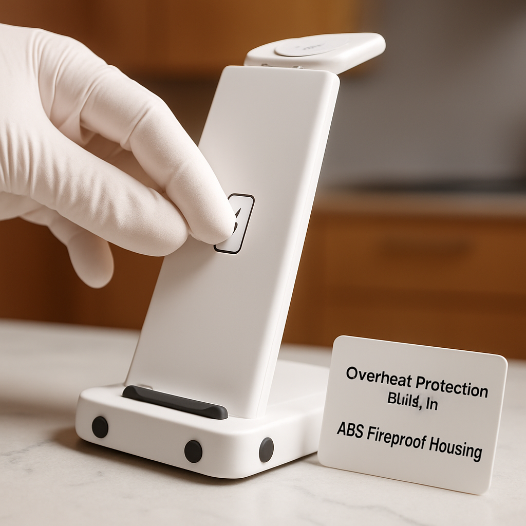 3-in-1 Wireless Qi Charger Dock for iPhone, Watch AirPods
