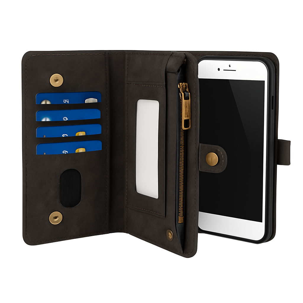 iPhone 6s Plus Wallet Case with Detachable Cover