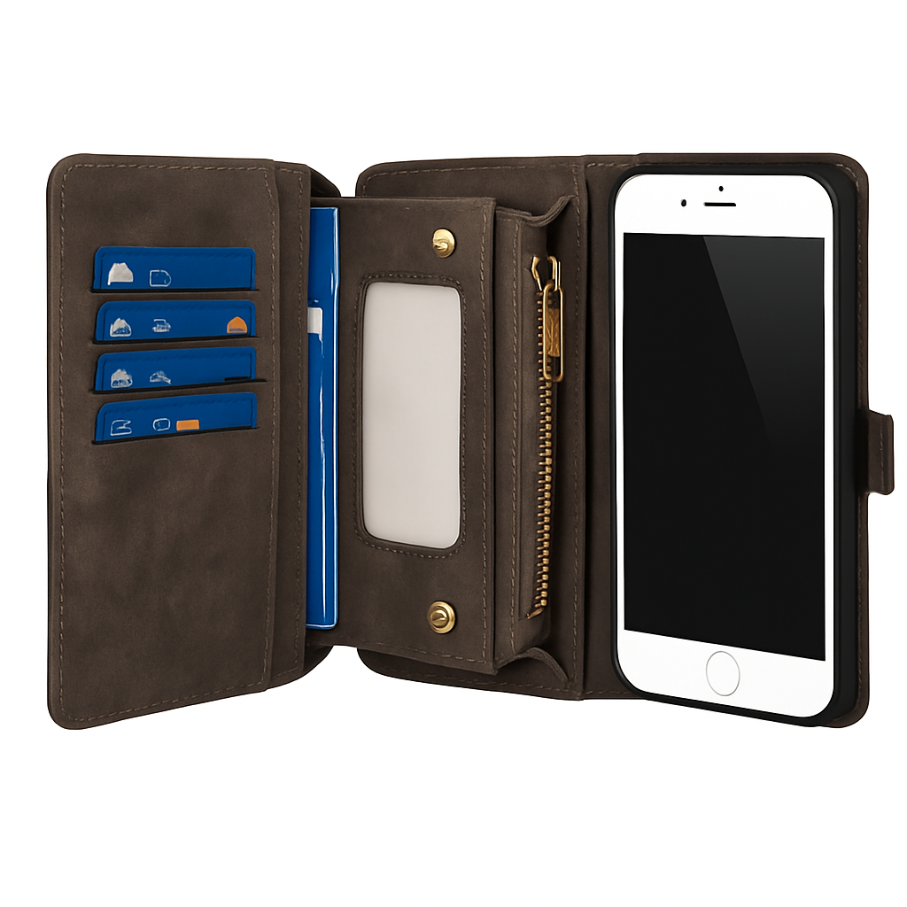 iPhone 6s Plus Wallet Case with Detachable Cover