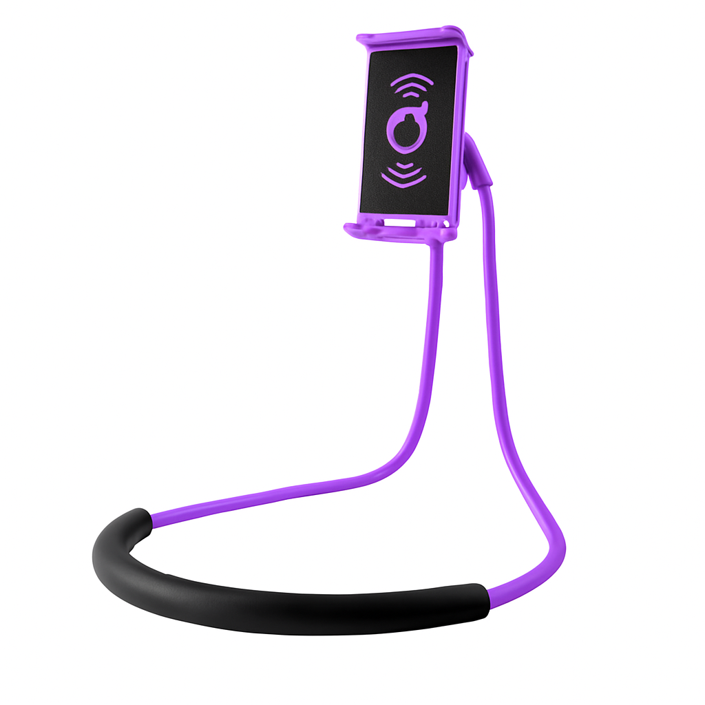 Phone Holder with Adjustable Gooseneck for Desk Setup