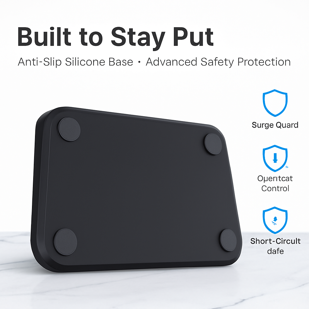 6-in-1 Qi Wireless Charger Station for iPhone & Watch