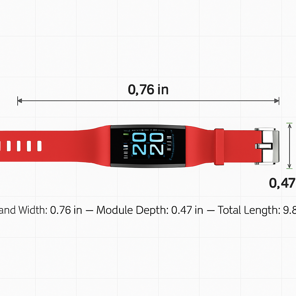 Fitness Tracker with Heart Rate and Sleep Monitor