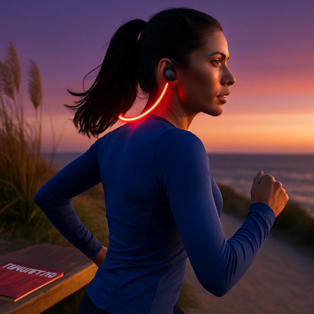 Wireless Sports Headsets Neckband Earphones