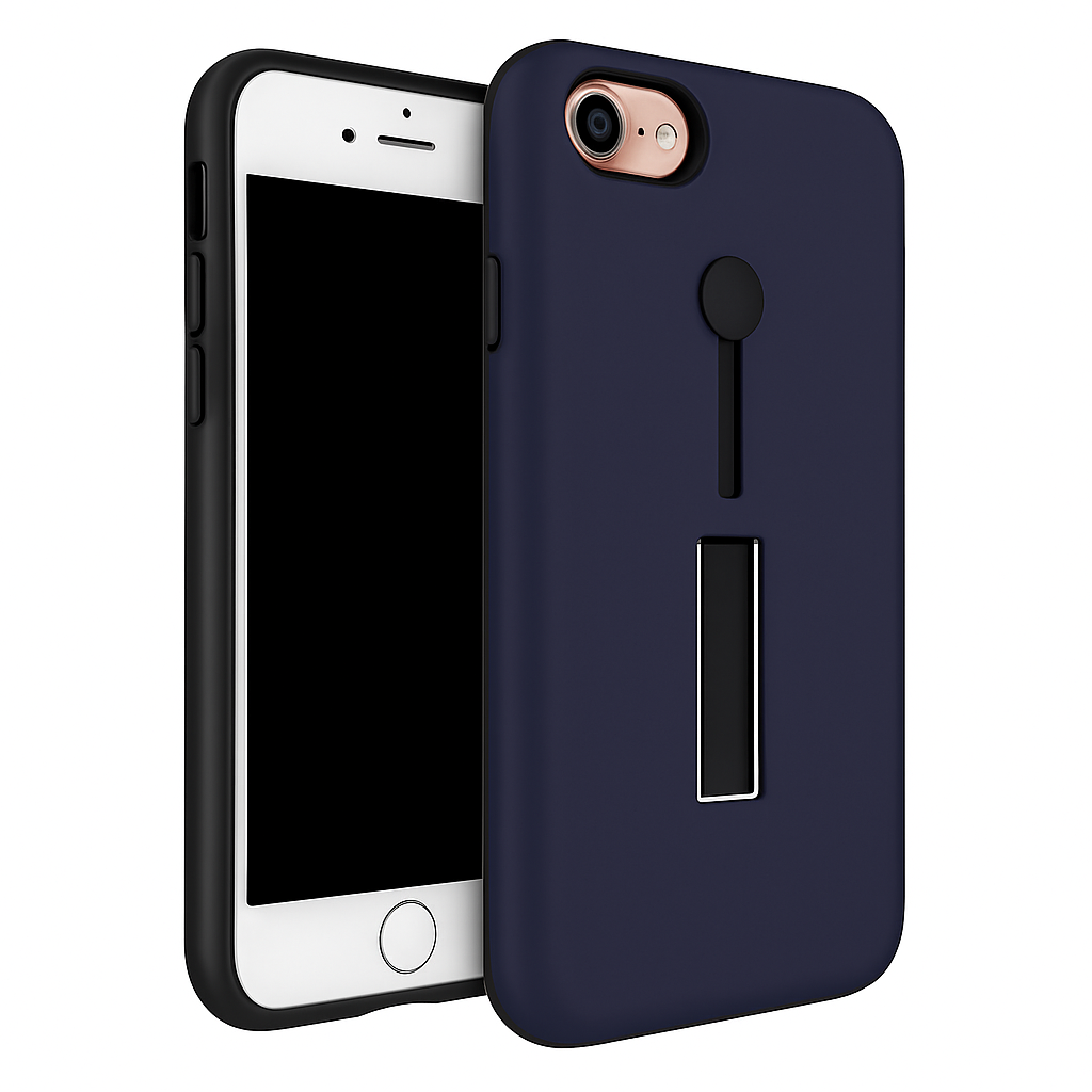 Finger Strap Phone Case with Kickstand for Secure Grip