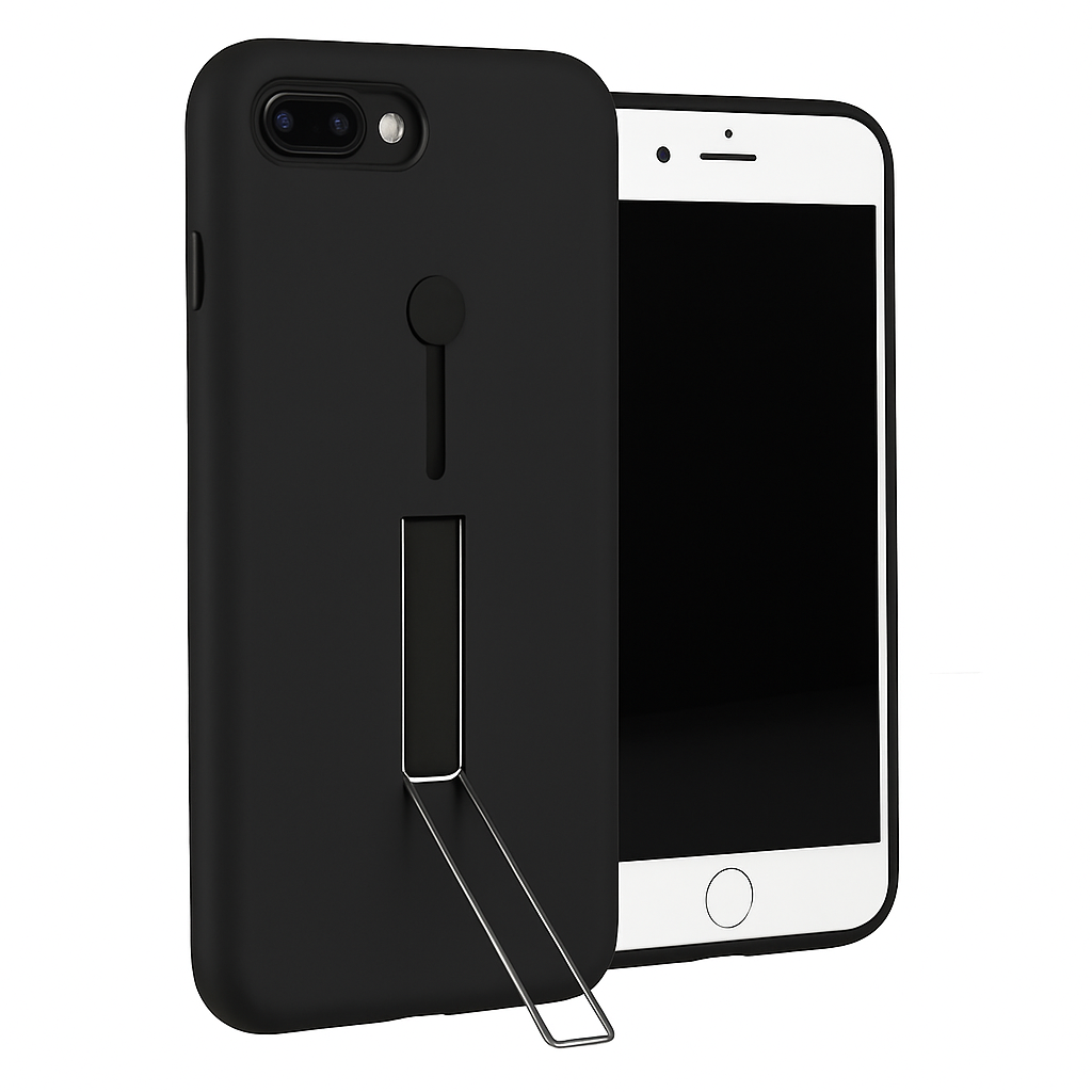 Slim Snap-on iPhone Case with Stand for Hands-Free Viewing