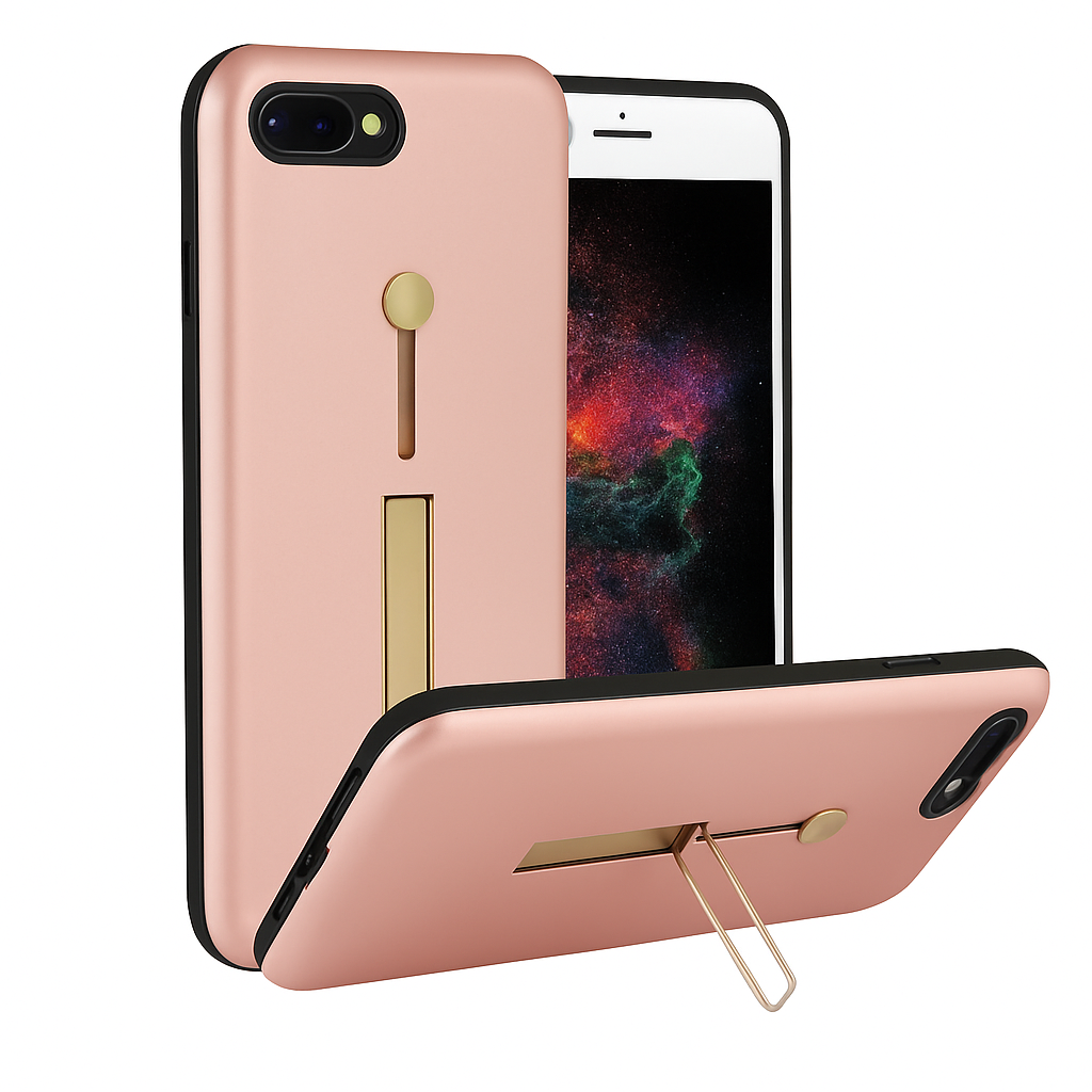 Slim Snap-on iPhone Case with Stand for Hands-Free Viewing