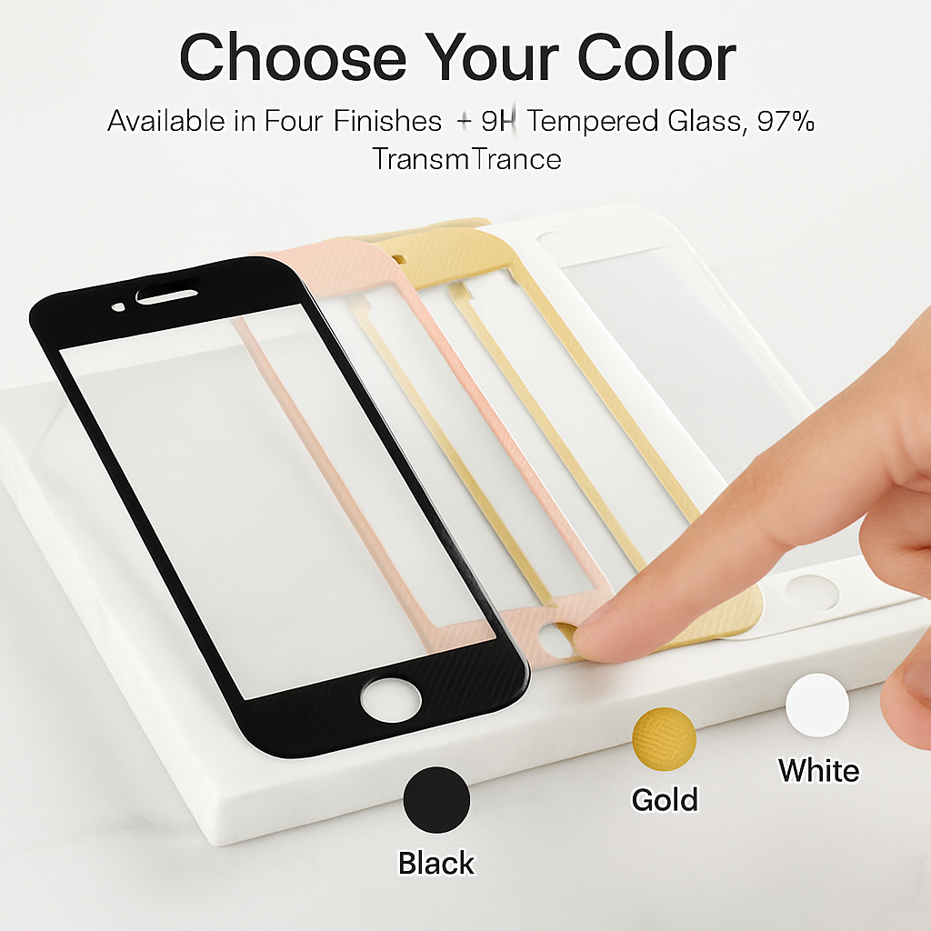 3D Curved Glass Screen Protector for iPhone 6s