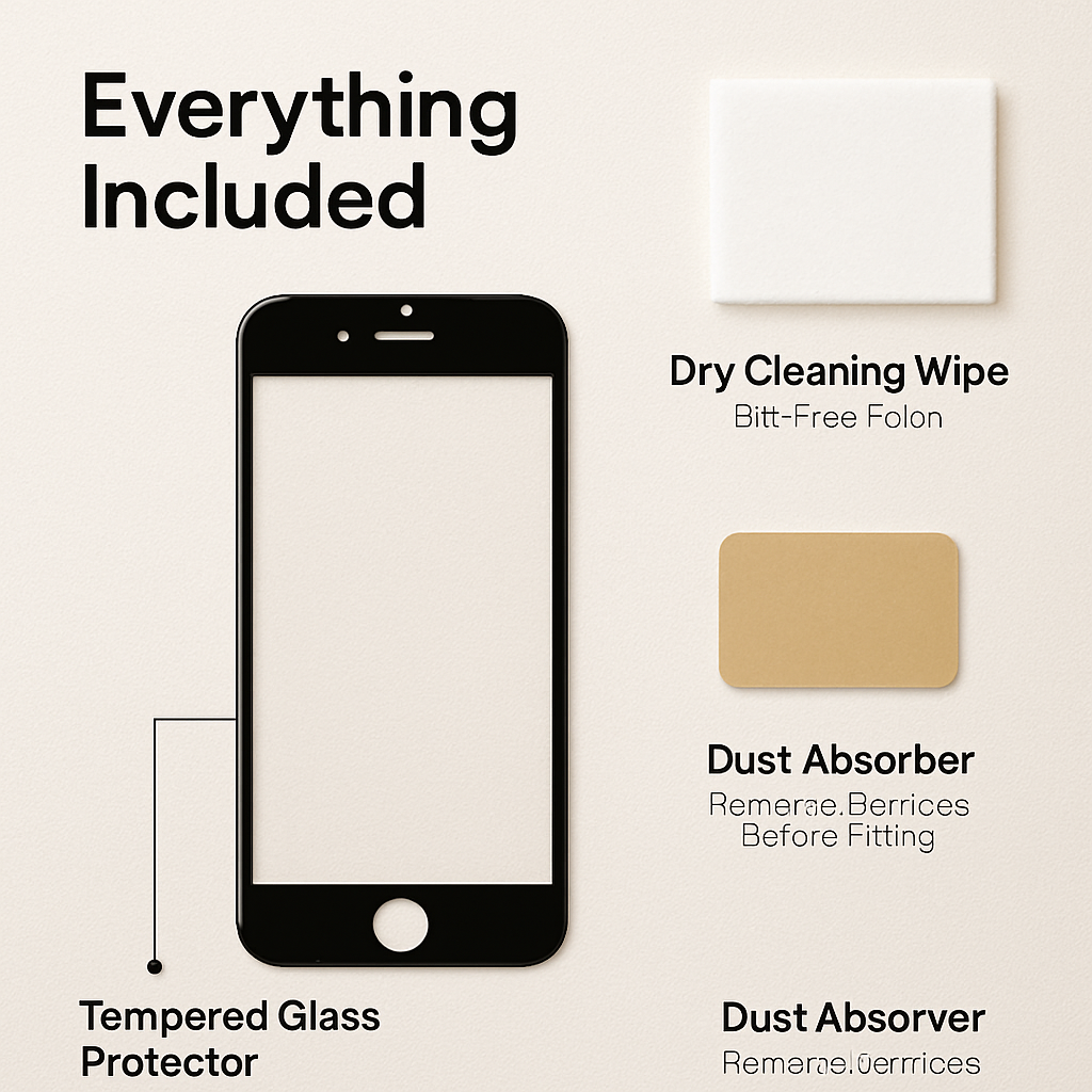 3D Curved Glass Screen Protector for iPhone 6s