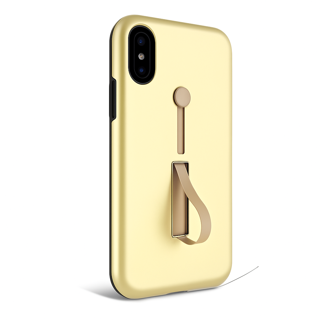 Finger Strap iPhone X Case with Kickstand