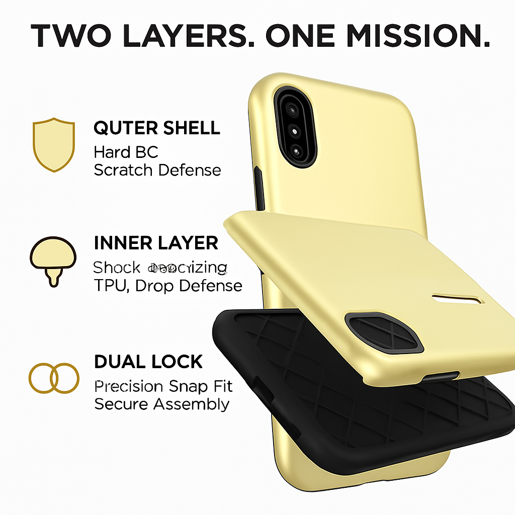 Finger Strap iPhone X Case with Kickstand