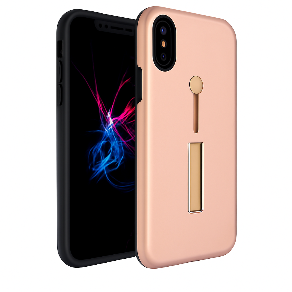 Finger Strap iPhone X Case with Kickstand