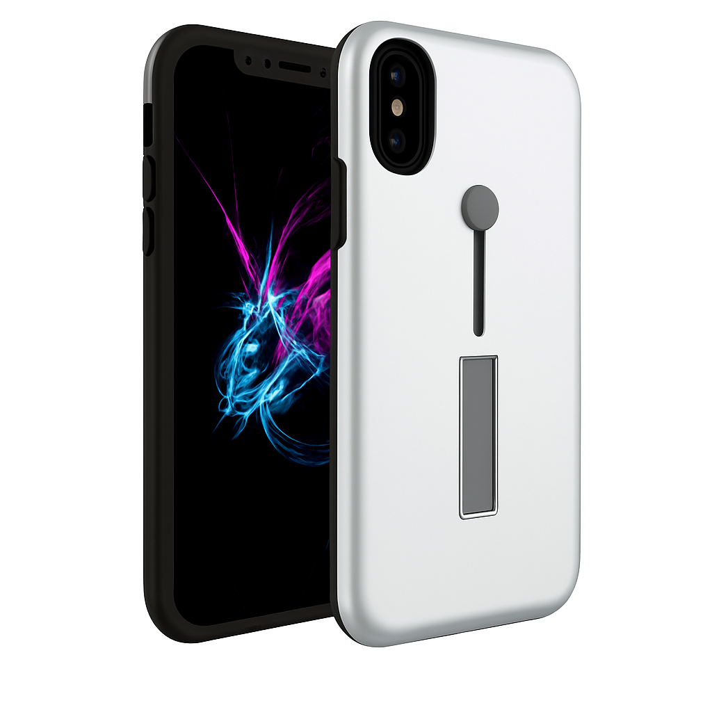 Finger Strap iPhone X Case with Kickstand