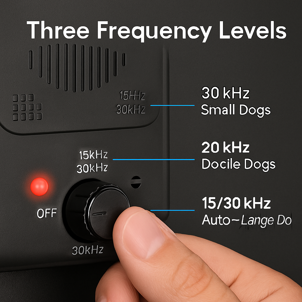 Ultrasonic Anti-barking Device for Indoor/Outdoor Dog Bark Control