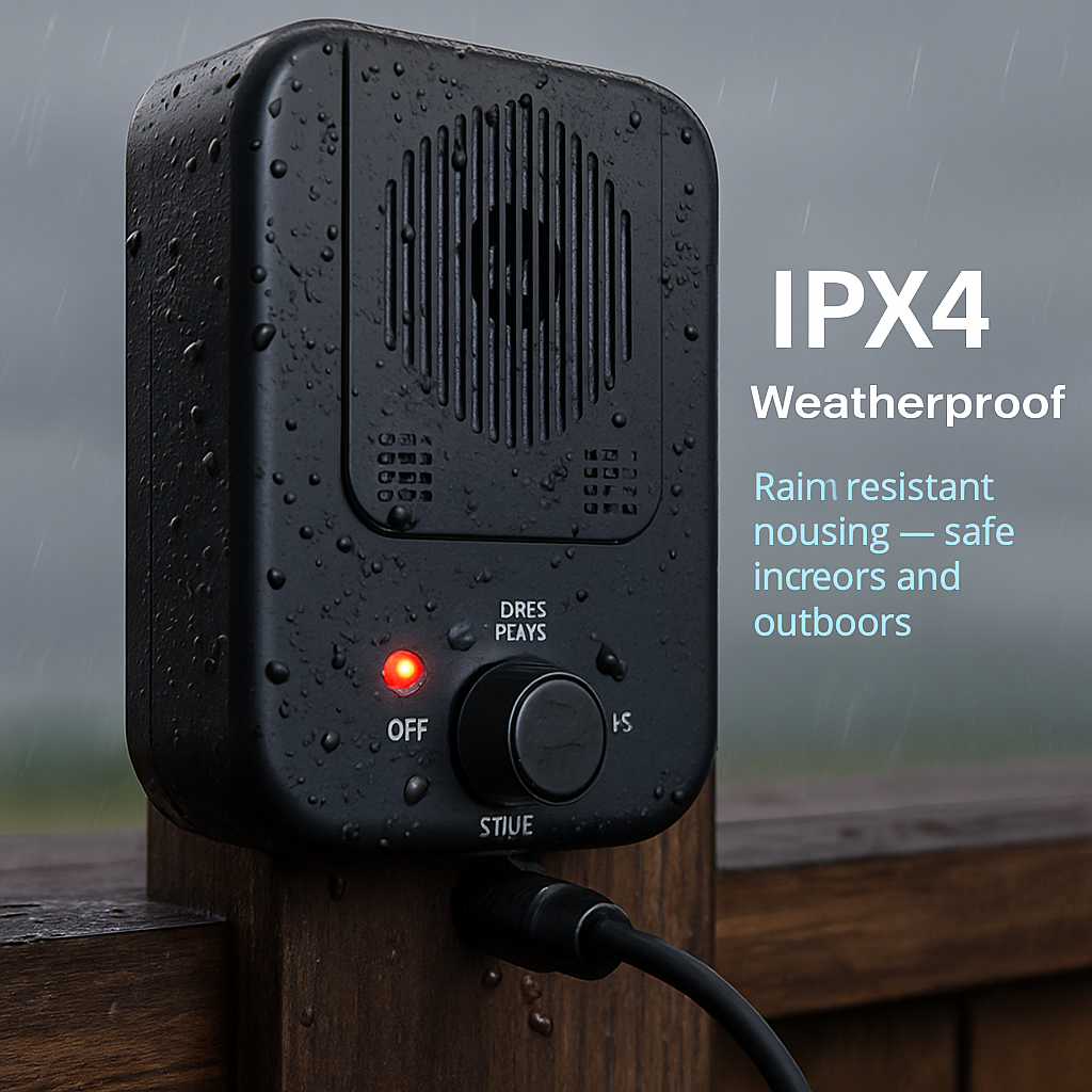 Ultrasonic Anti-barking Device for Indoor/Outdoor Dog Bark Control