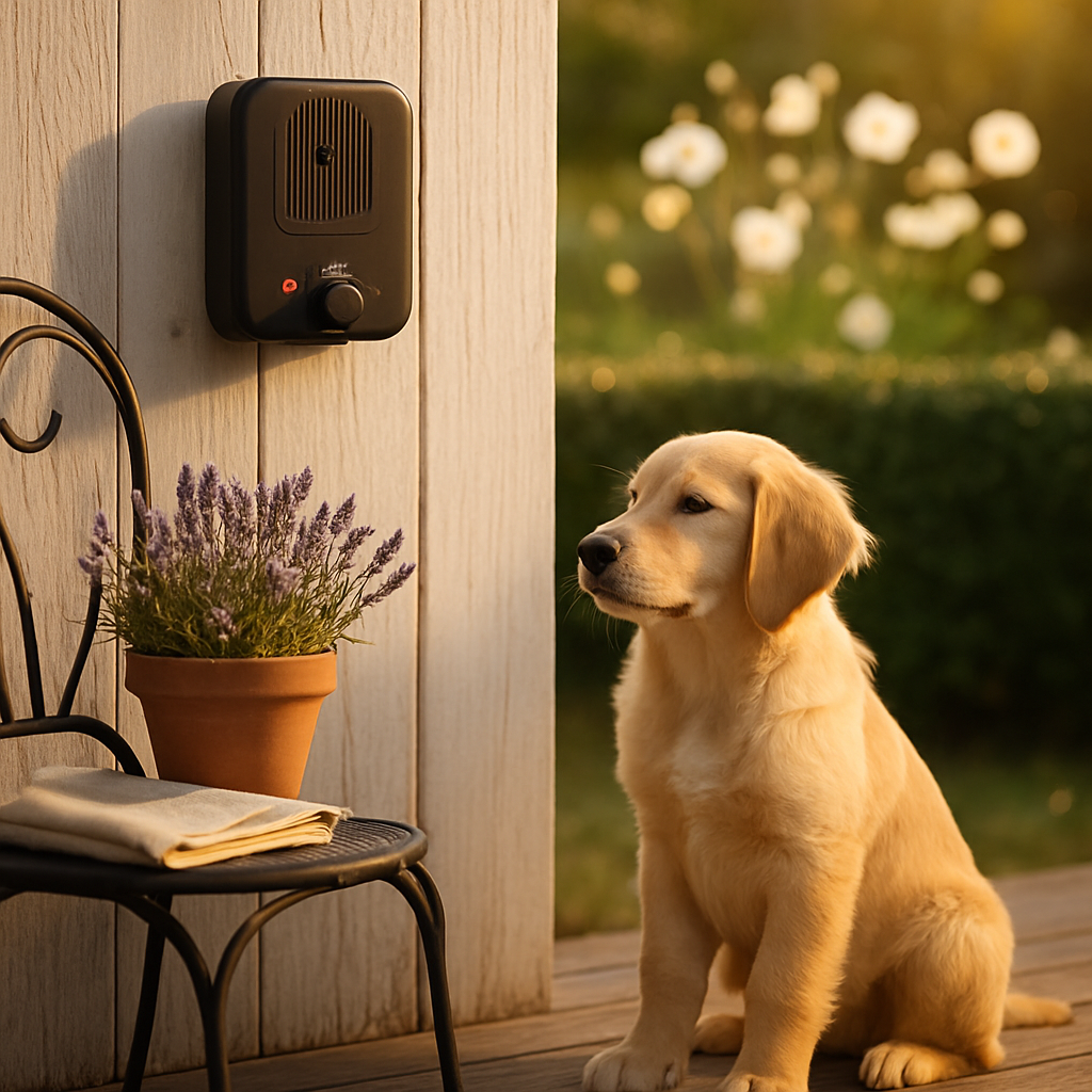Ultrasonic Anti-barking Device for Indoor/Outdoor Dog Bark Control