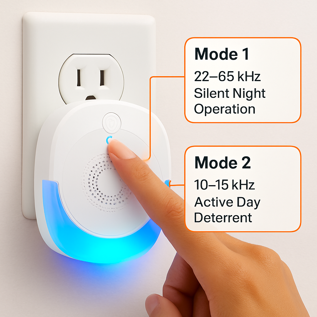 Ultrasonic Pest Repellers Plug-In for Indoor Use