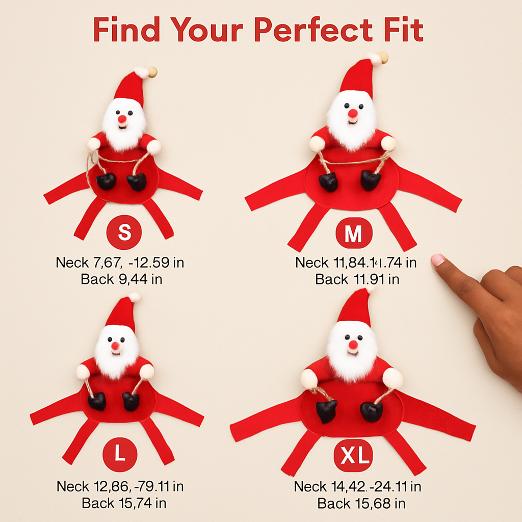 Pet Christmas Costume: Red Riding Santa Coat for Dogs
