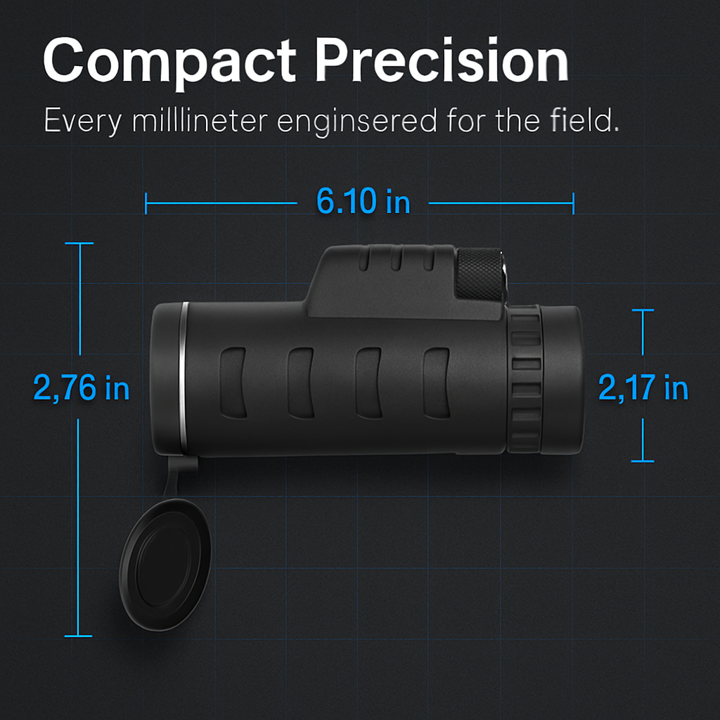 Monocular Telescope with Phone Holder and Tripod