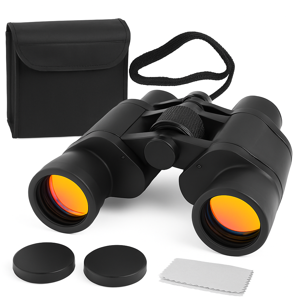 Binoculars with Wide View for Clear Outdoor Viewing