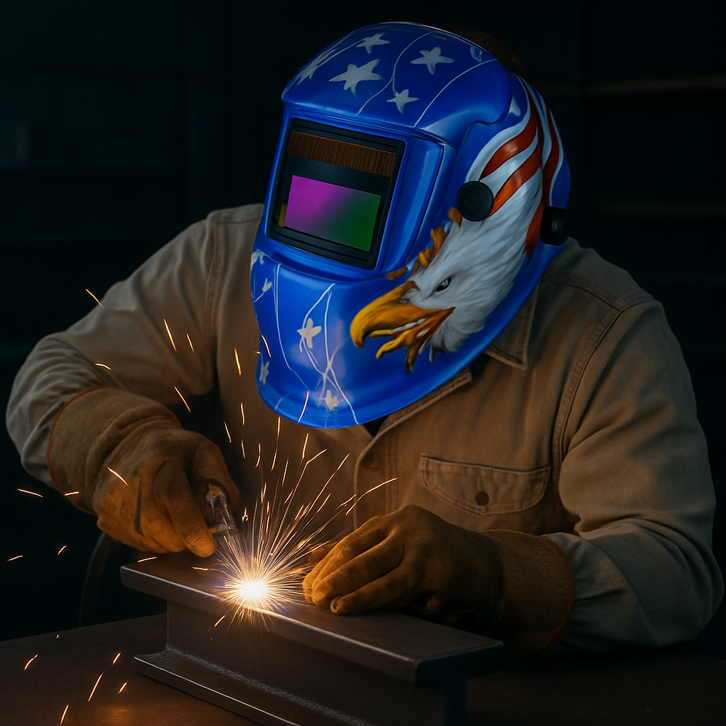Welding Helmet Auto Darkening Shield with Wide Shade 9-13