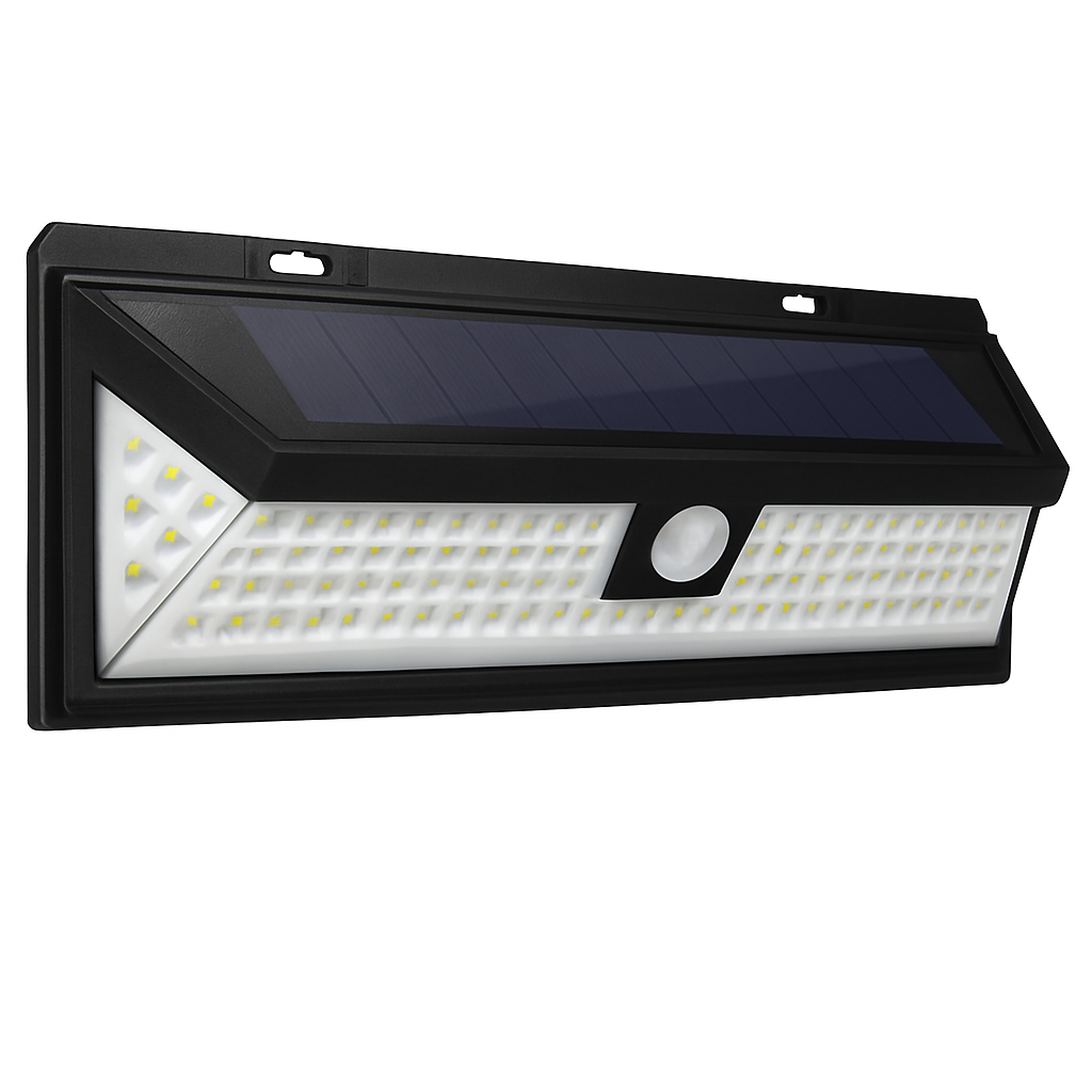 Solar Wall Light with Motion Sensor for Outdoors
