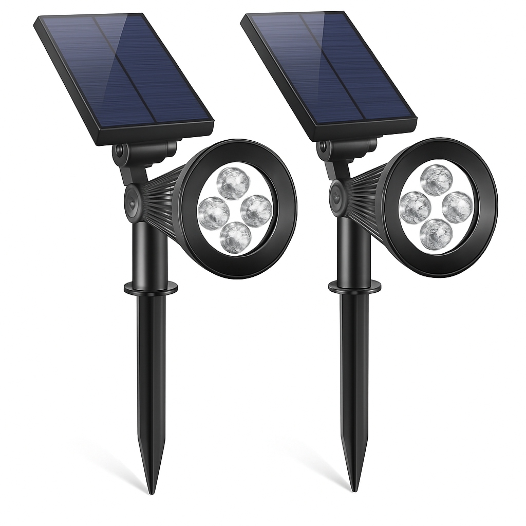Outdoor Solar Spotlight for Walls and Pathways