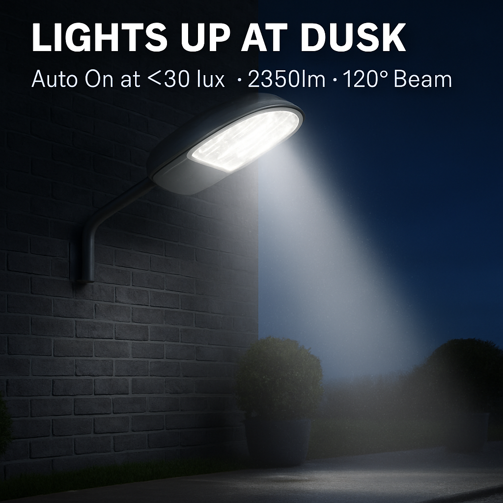 Wall Pack Outdoor Light All-Weather Dusk-to-Dawn