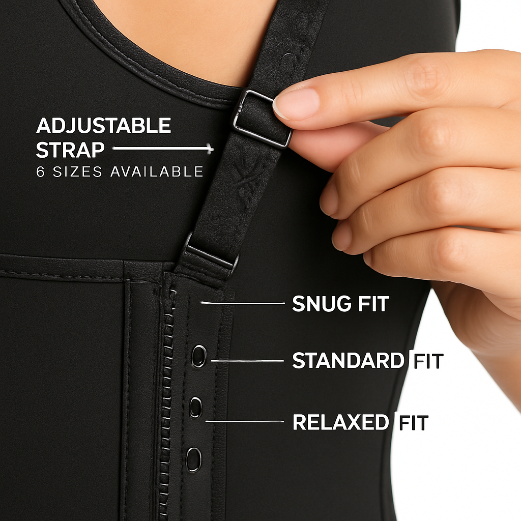 Zippered Waist Trainer Corset for Women Slimming - Support