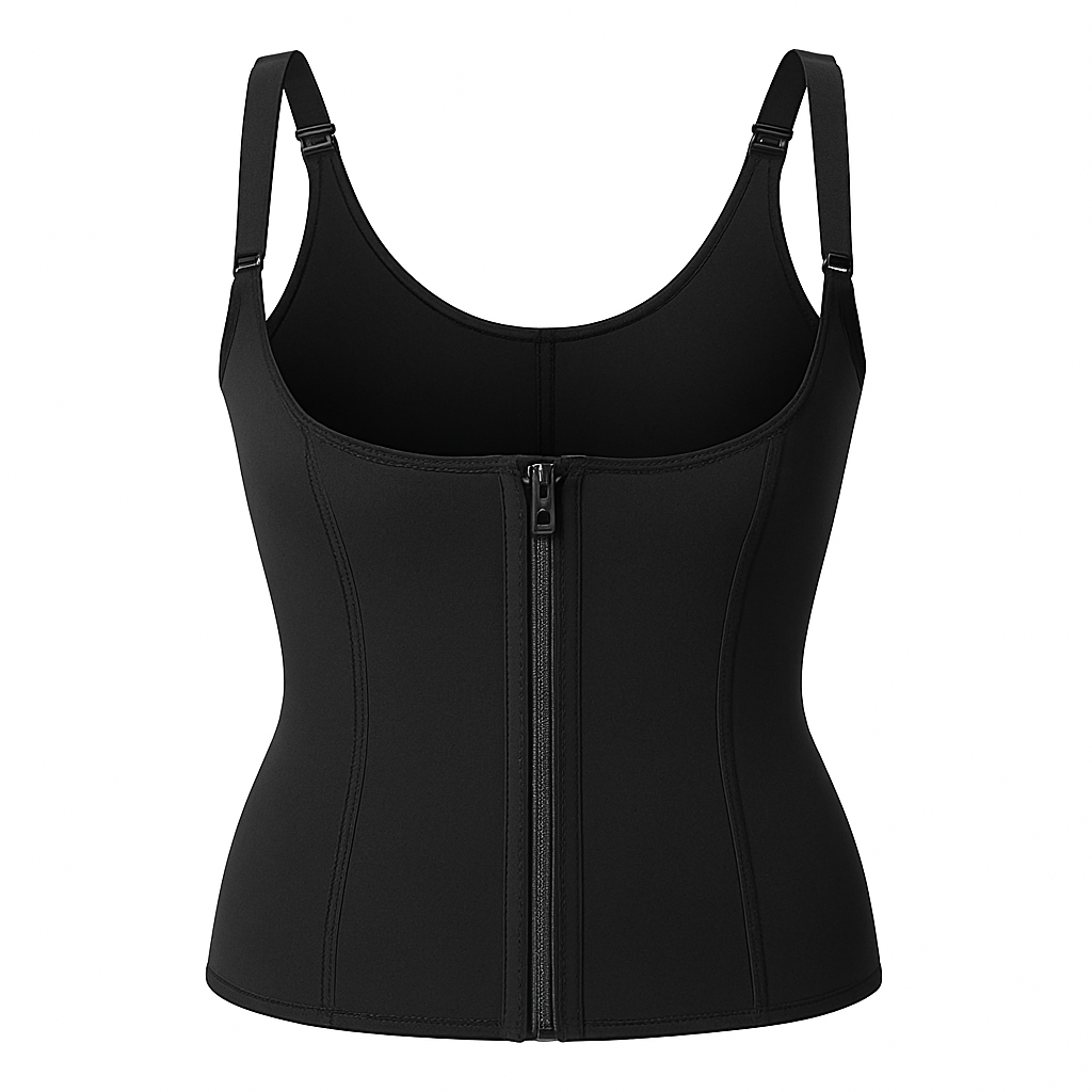 Zippered Waist Trainer Corset for Women Slimming - Support