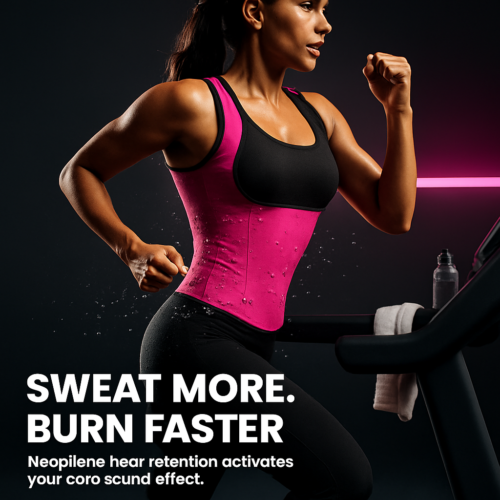 Body Shaper Sauna Vest for Workouts - Comfort Fit