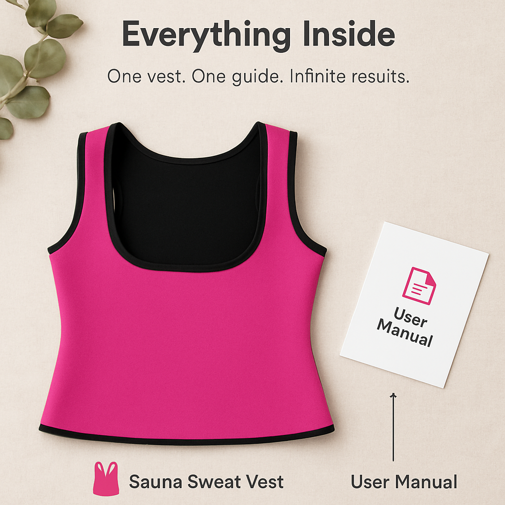 Body Shaper Sauna Vest for Workouts - Comfort Fit