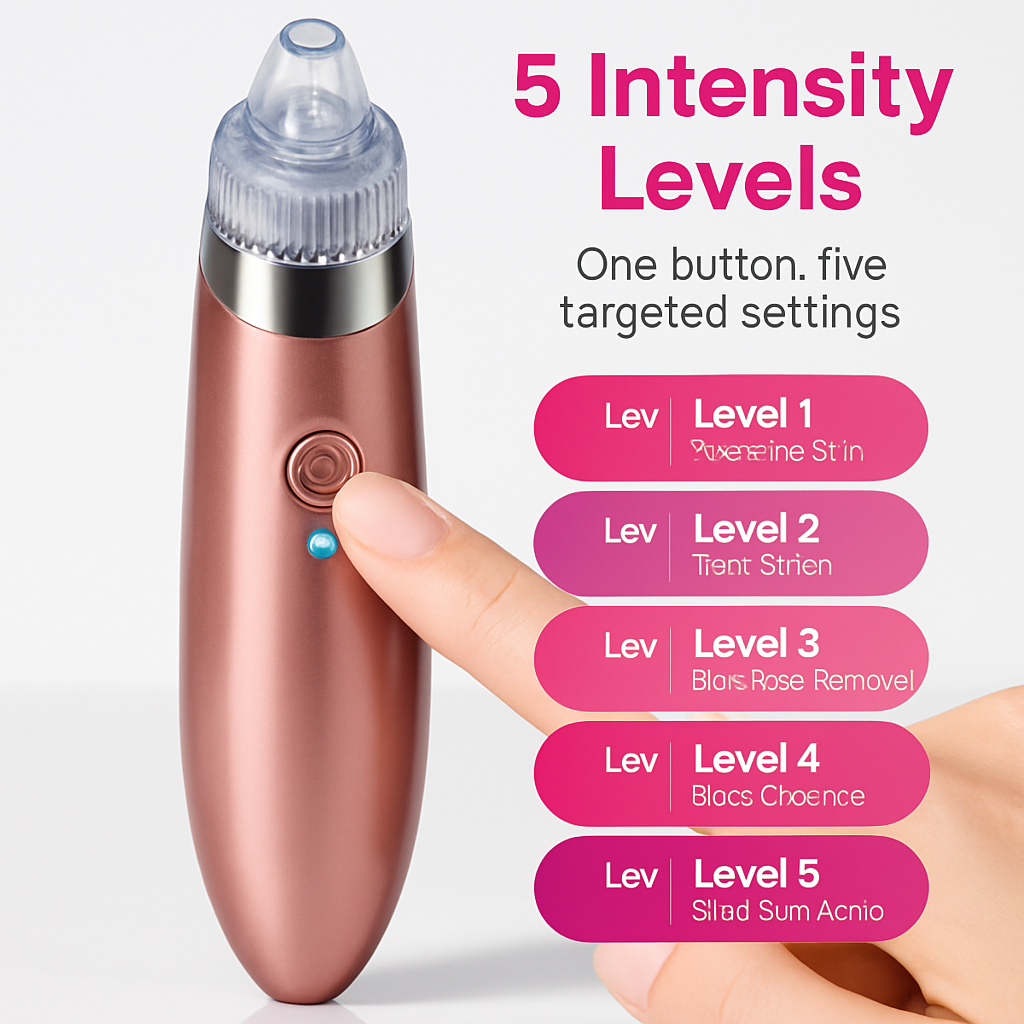 Blackhead Remover Vacuum for Pores - Portable