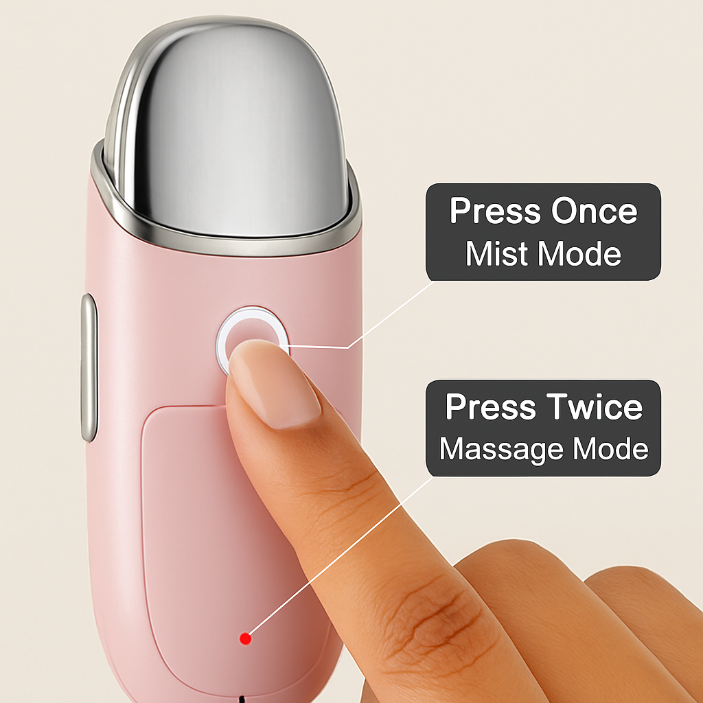 Facial Mister Nano Mist Sprayer - Violet
