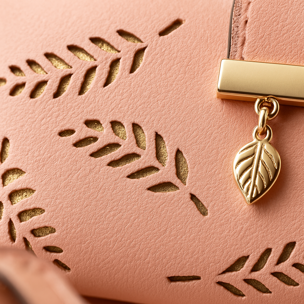 Leather Wallet Clutch - Card Slots - PU Leather - Compact