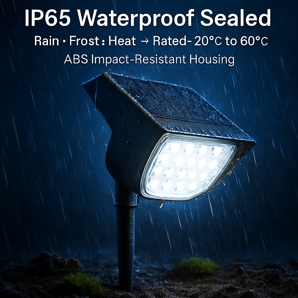 Solar Landscape Spotlight for Outdoor Spaces