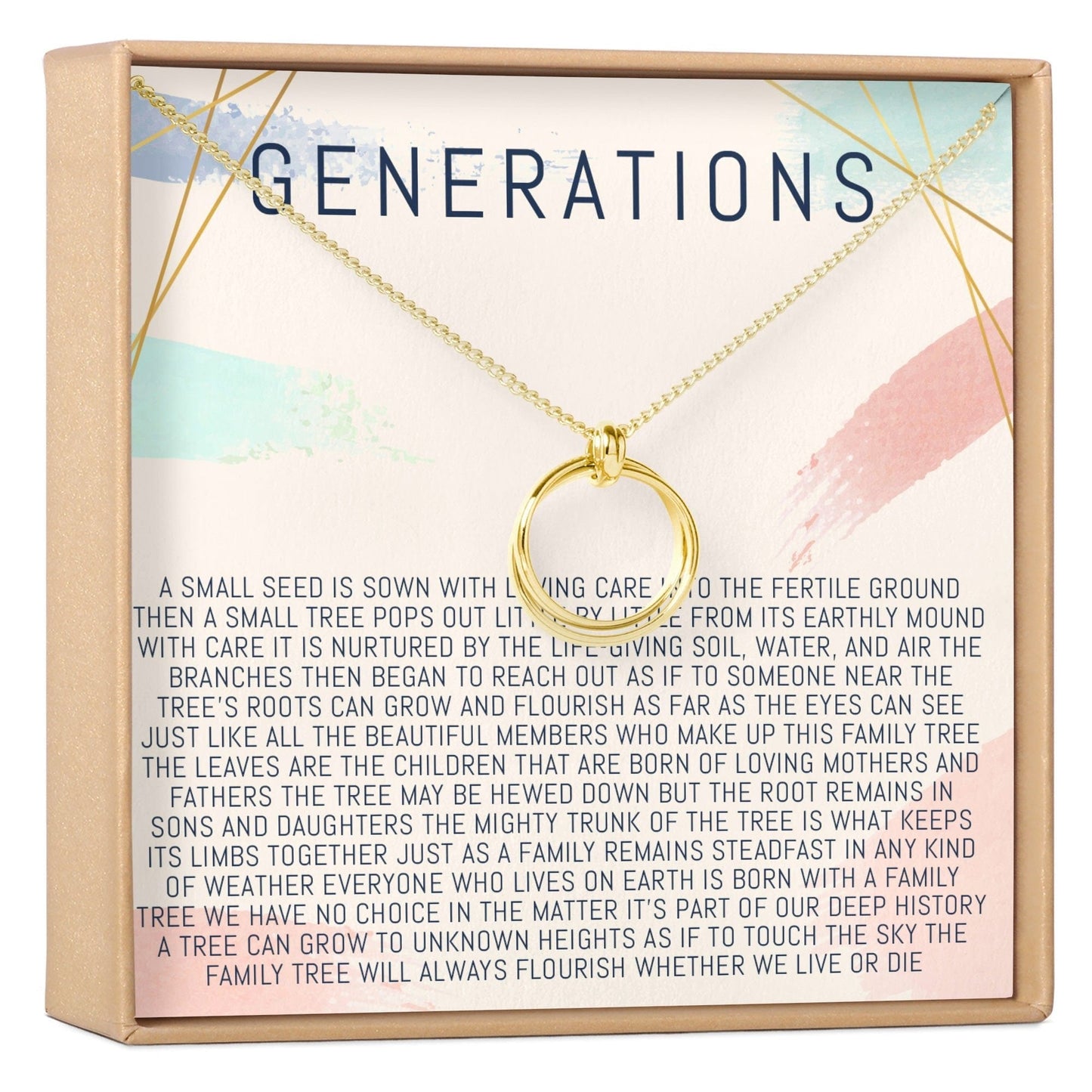 Generations Necklace, Multiple Styles Jewelry