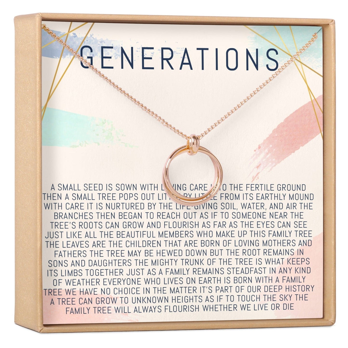 Generations Necklace, Multiple Styles Jewelry