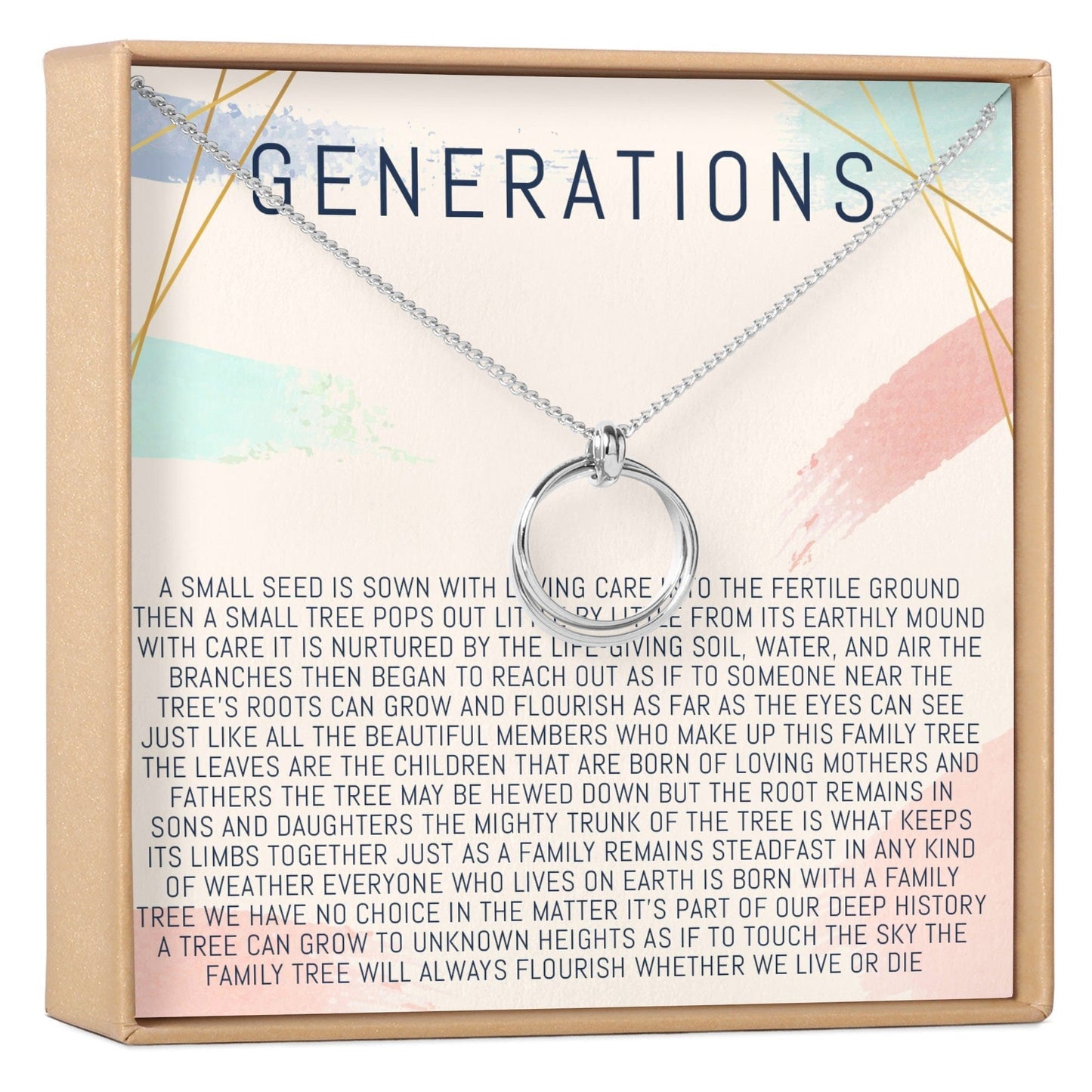 Generations Necklace, Multiple Styles Jewelry
