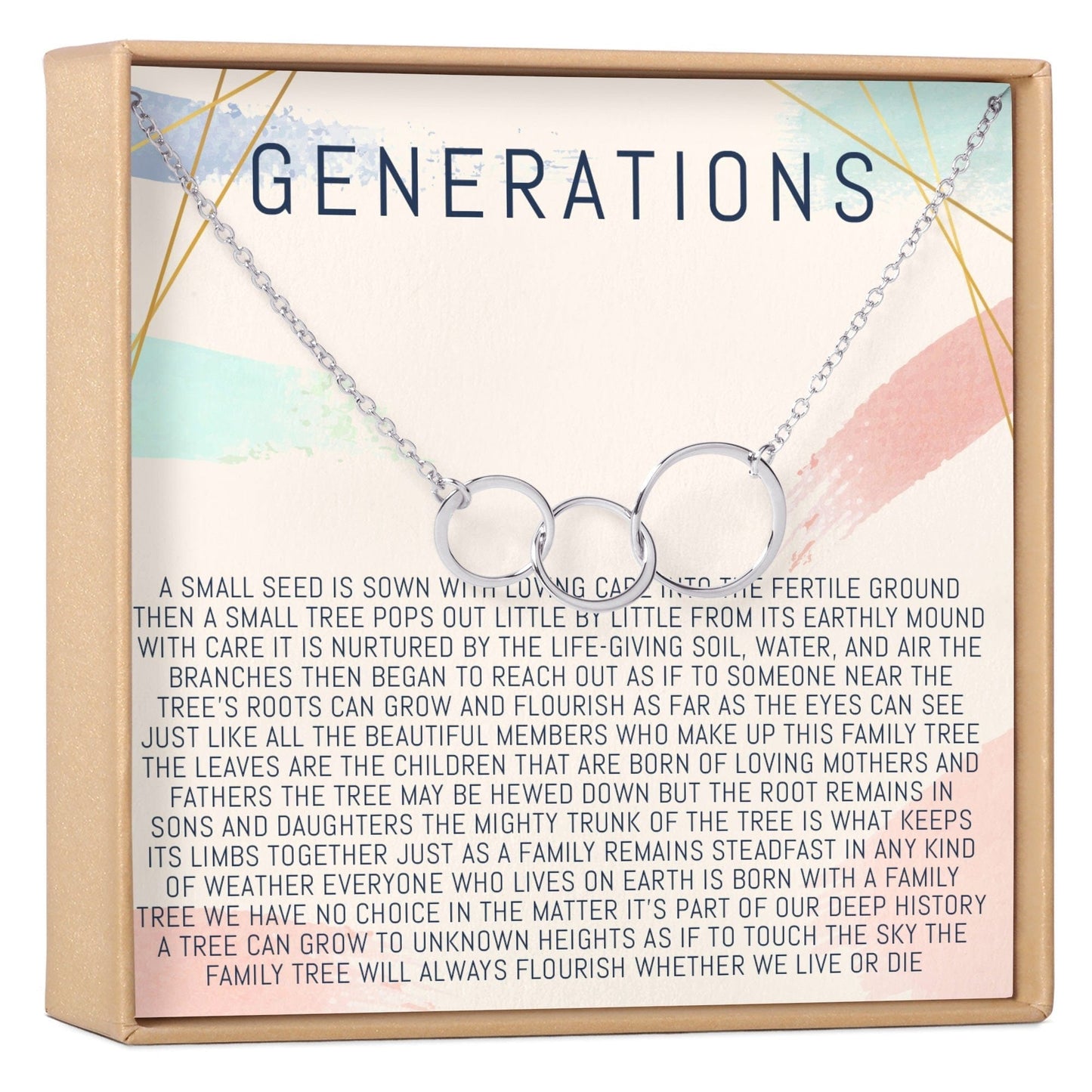 Generations Necklace, Multiple Styles Jewelry